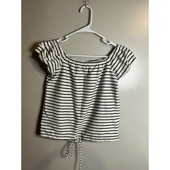 Madewell Tops - Madewell Melody off the Shoulder Top